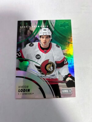 ERROR CARD 2022-23 UD Trilogy Viktor Lodin Rookie Level 1 - see desc. - SSP