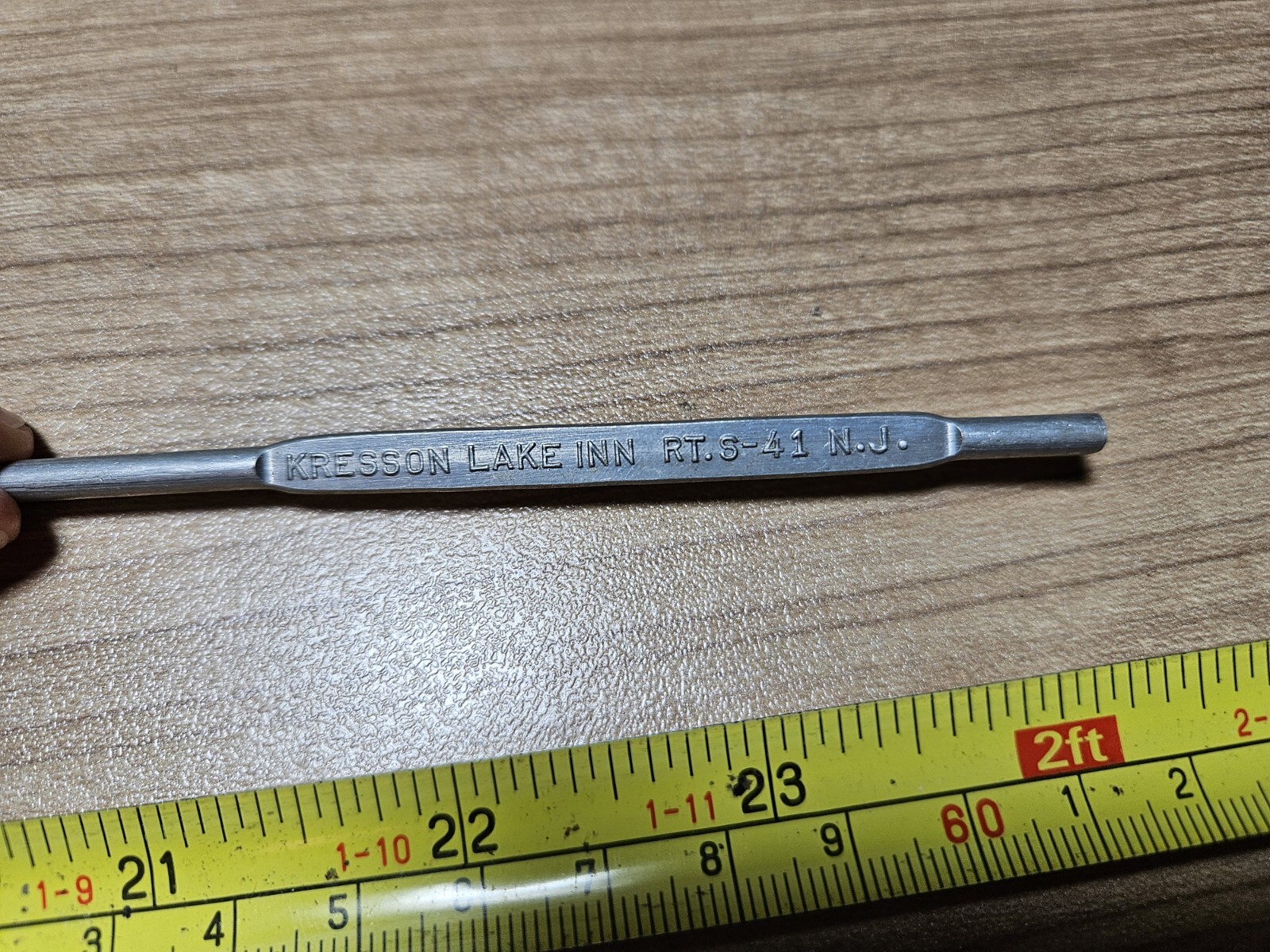 Vintage Kresson Lake Inn Voorhees? New Jersey Advertising Metal Drink