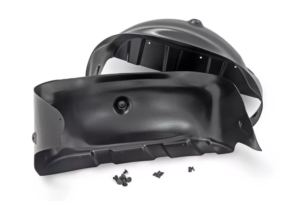 Rough Country Rear Wheel Well Liners for 2019-2025 Chevy Silverado 1500 Model 4519A