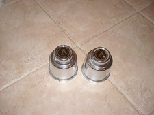 Chrome Center Caps Wheel Hub Covers New 2 Chevy Rally Gm Truck