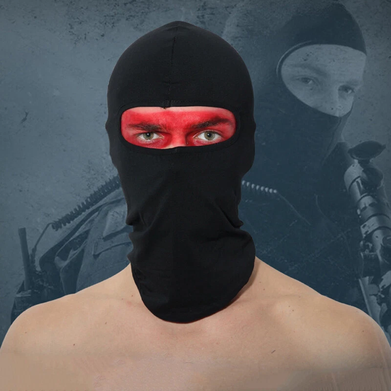 Lycra Hunting Balaclava Full Face Cover Shield Neck Tube Scarves Headwear Hats - Image 3 of 4