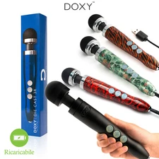 DOXY Massager Die Cast 3R Wand Vibrator Rechargeable - Wand Massager
