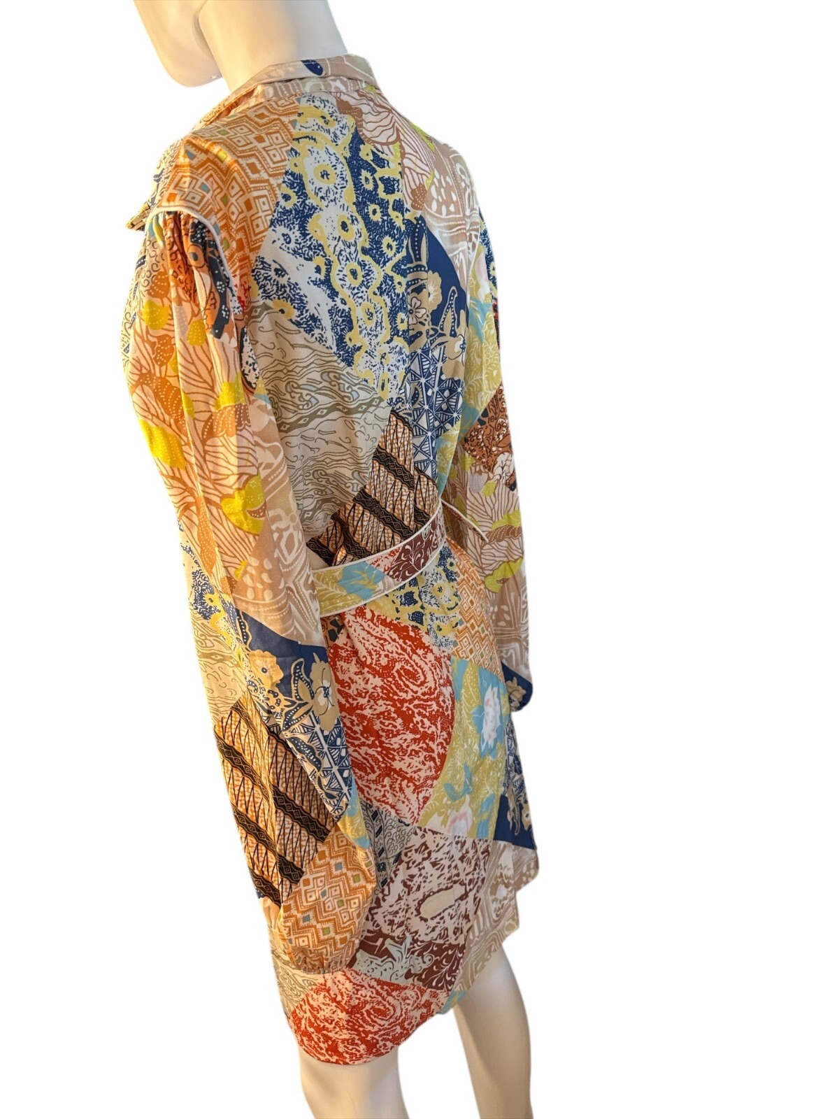 Dalia MacPhee Multicolor Patchwork Button Down Sh… - image 13