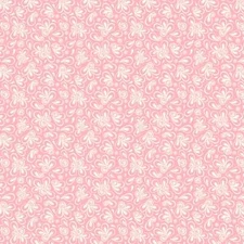 P&B Textiles - Whimsy - Mod Swoop - Pink, Fabric BTY