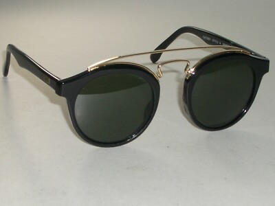 VINTAGE B&L RAY BAN W0932 SHINY BLACK G15 SMALL GATSBY STYLE 4