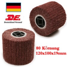 Scheuerschw&auml;mme Polierscheiben Nylonfelgen Schleifmop 120x100x19Mn K&ouml;rnung 80 DE