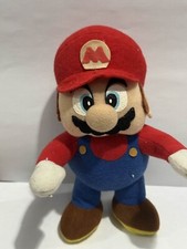 Super Mario  Wario Plush 1993 TAKARA Mario with Bucket 7" VERY RARE Japan Prize