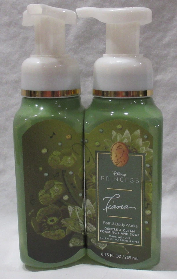 Bath & Body Works Gentle & Clean Foaming Hand Soap Set 2 Disney Princess TIANA - Image 2 of 4