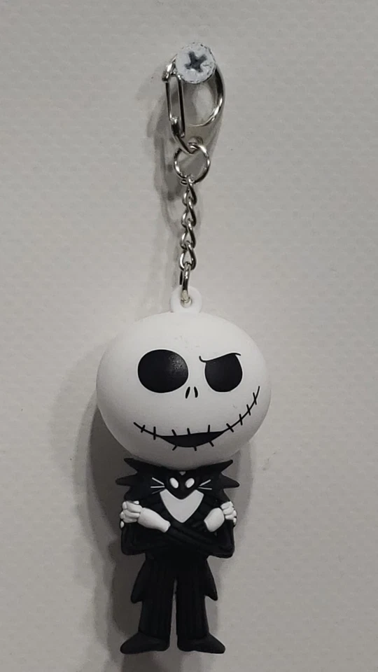 Pesadilla antes de Navidad Jack Skellington Llavero de goma Favor de fiesta Foto 3 de 4
