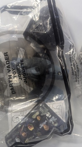 STAR WARS The Clone Wars MCDONALDS Happy Meal Toys 2008 Darth Vader & Anakin nuovo con scatola - Foto 4 di 4
