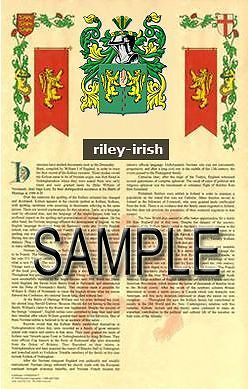 Riley Name Meaning, Family History, Family Crest & Coats of Arms