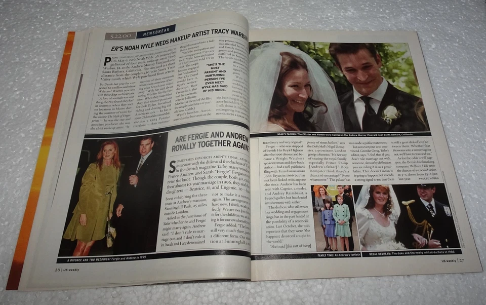 US Weekly Magazine May 22 2000 Russell Crowe Front Cover - Image 2 of 4