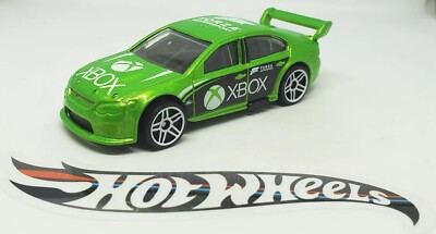 2017 Hot Wheels Ford Falcon Race Car XBOX Forza Motorsport Green New Loose 