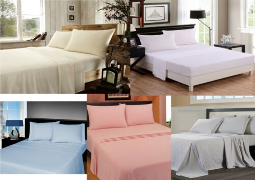 FLANNELETTE 100% BRUSHED COTTON 3'6" x 6'6"  42" X 78" SUPER SINGLE FITTED SHEET - Picture 1 of 7