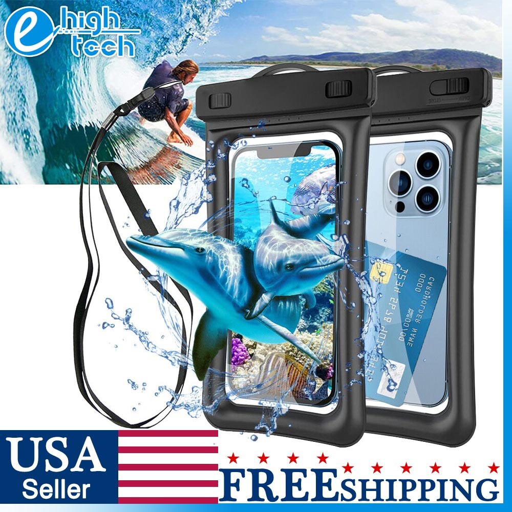 F iphone14 13 12 Pro Max Waterproof Floating Cell Phone Case Cover