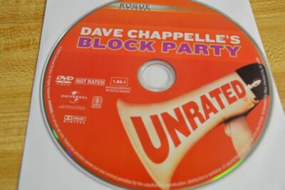 Dave Chappelle's Block Party (DVD, 2009) **DISC ONLY**