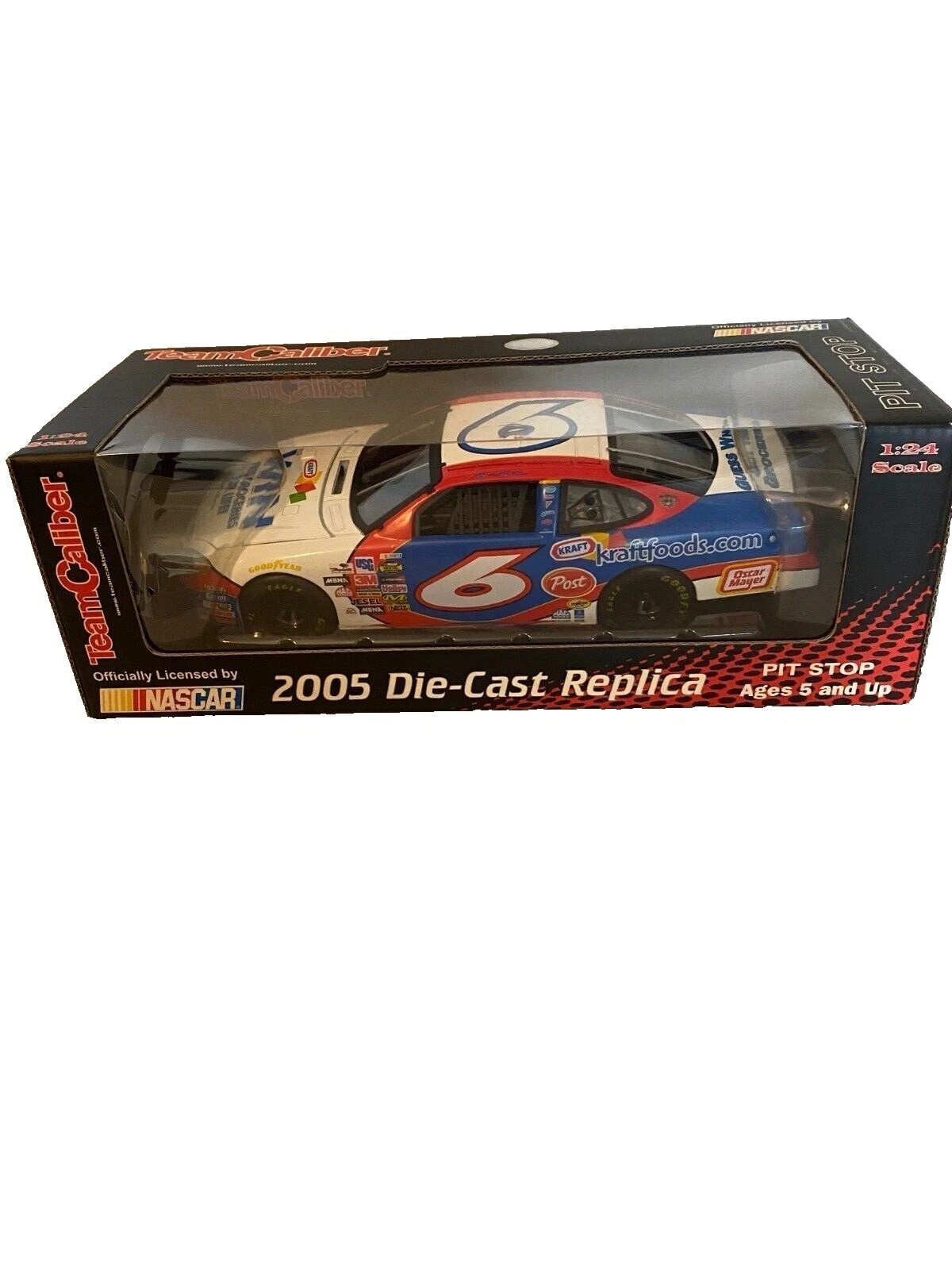 Team Caliber 压铸赛车 1:24 2005 车辆年份