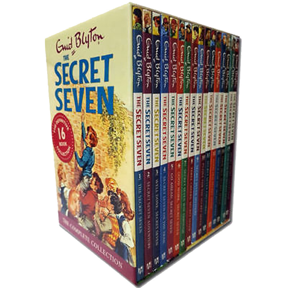 The Secret Seven Definitive Complete 16 Books Collection Box Set by Enid Blyton