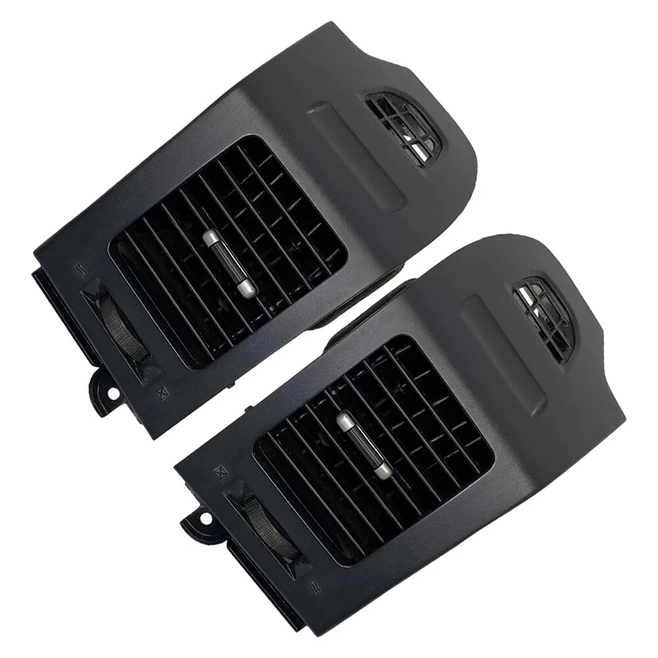 Qty2 Instrument Panel Side Air Outlet Left+Right Side Black For Pajero 2006-2020 - Image 3 of 4