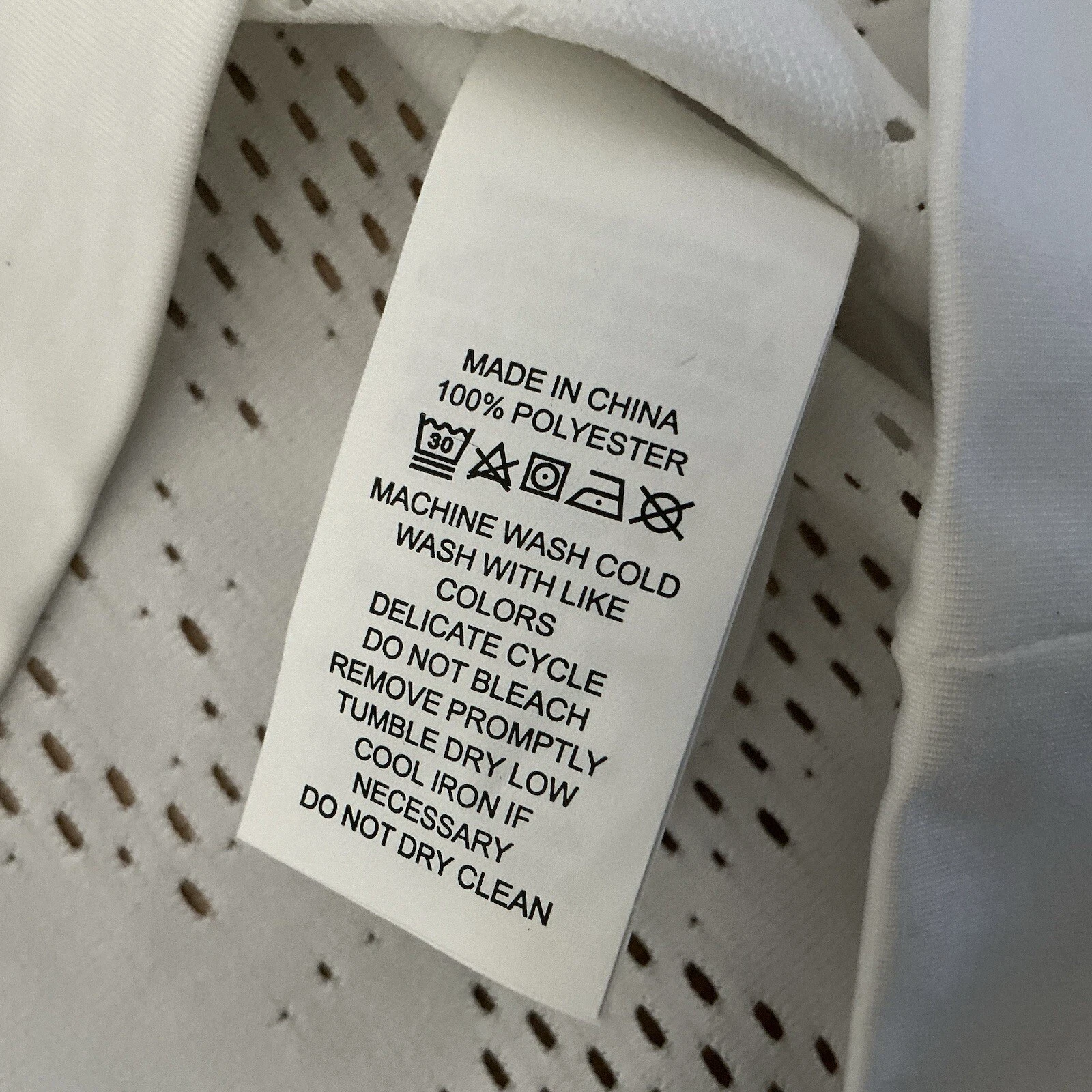 Top Kate Spade bianco a rete floreale manica lunga taglia XS NUOVO