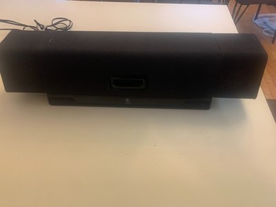 LOGITECH Audio Hub Speaker System S-00041 w/ Integrated USB Hub Tested Works
