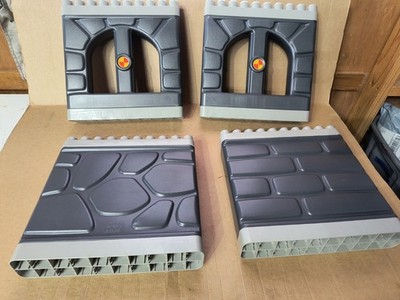 Mega Bloks Giant Adventure Castle Medieval 4 REPLACEMENT Blocks Wall Windows