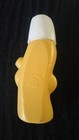 Vintage 1980s Kahn's Hot Dogs Beefy Frank Mustard Promotional Squeeze Bottle 6"  — photo 4