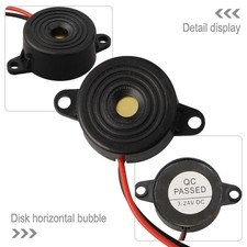 Compact Enclosed Buzzer with Wires Low Voltage High Voice Pressure 85 dB