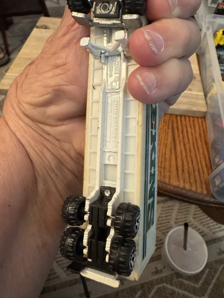 Camión y remolque Road Champs Bekins 1987 furgoneta de mudanza modelo fundido a presión 1:64 Foto 3 de 4