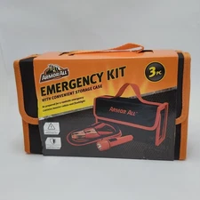 Jumper Cable Kit With Case Unopened Car Essentials Emergency Storage Set Cables