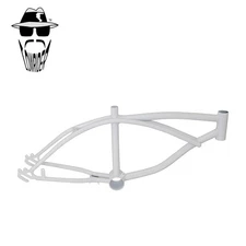 Original Lowrider 16” White Durable Frame – Classic Cruiser/Lowrider Bicycles.