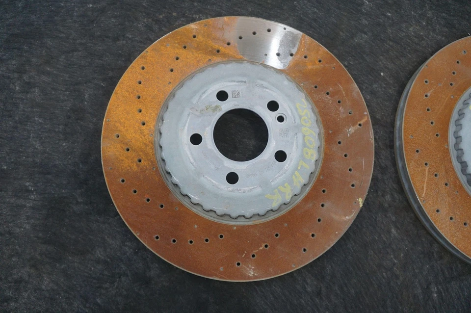 Juego 2 rotores de freno de disco traseros izquierdo y derecho OEM 2234233400 Mercedes S500 W223 21-25 Foto 4 de 4