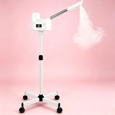 Professional Facial Steamer, Hot Mist Spray, Timer Function for Deep Hydration,