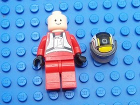 Lego Minifigure Star Wars Rebel Pilot B-wing  sw0032a, set 6208
