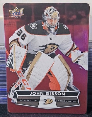 21-22 Tim Horton's John Gibson     Red Die-Cut