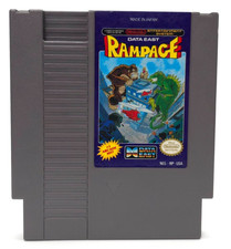 Thumbnail of ebay&reg; auction 117403843190 | Rampage Nintendo NES Cartridge USA