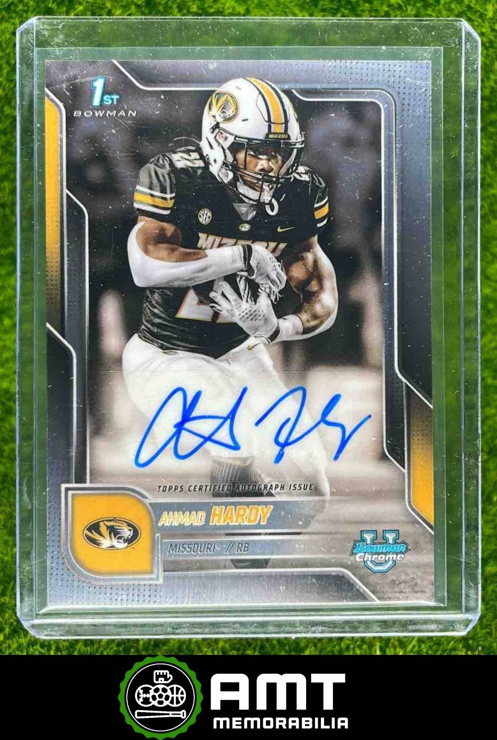 Ahmad Hardy 2025 Bowman Chrome University Prospect Auto Missouri Tigers #BCA-AHA