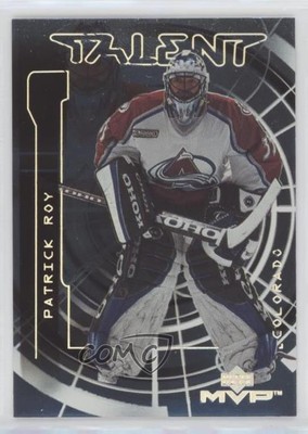 2000-01 Upper Deck MVP Talent Patrick Roy #M5 HOF n1u