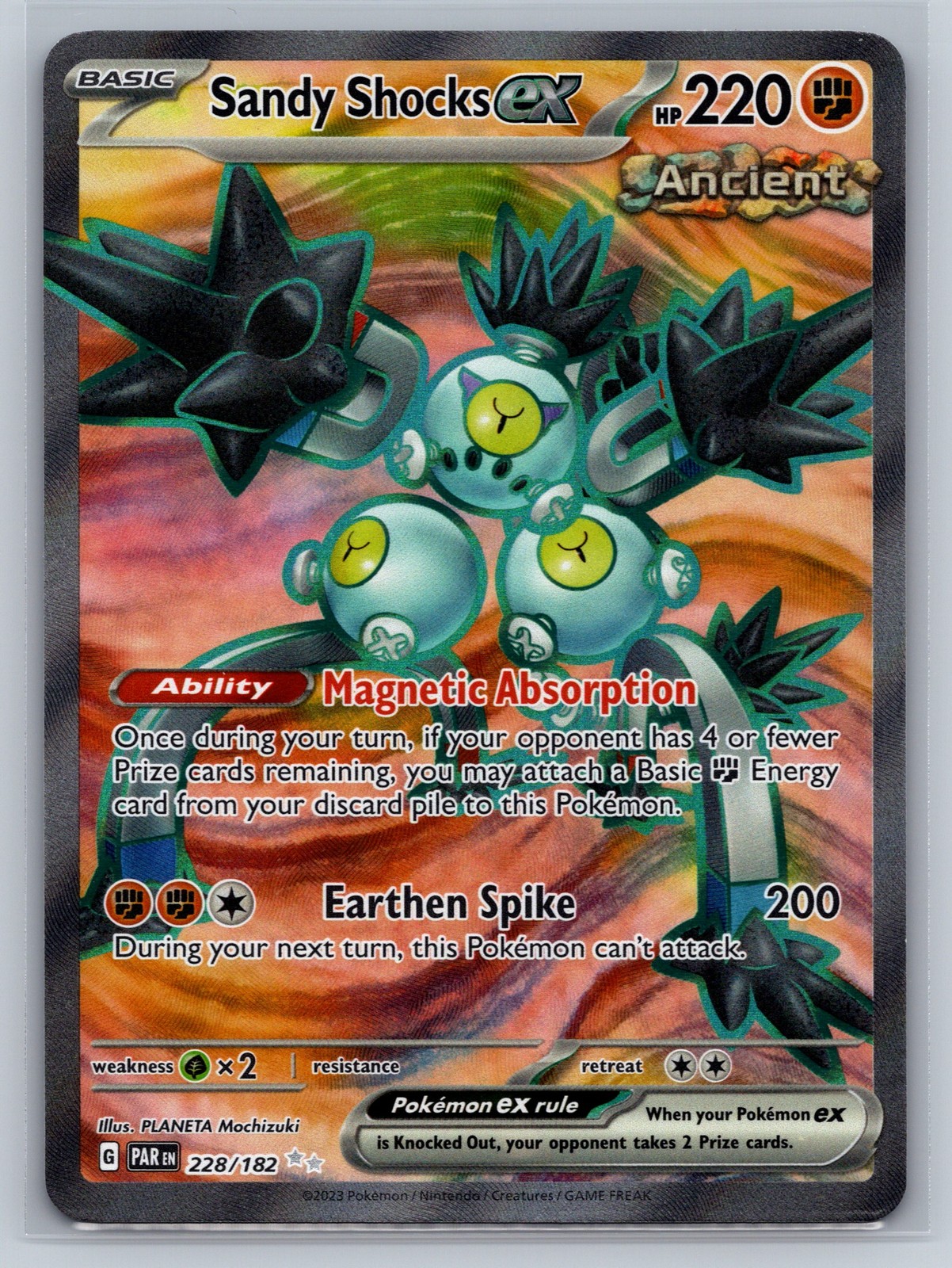 SV04: Paradox Rift #228/182 Sandy Shocks ex