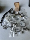 Vintage Lot Of Silver Tone & Sterling Silver Jewelry - Charms, Bracelets