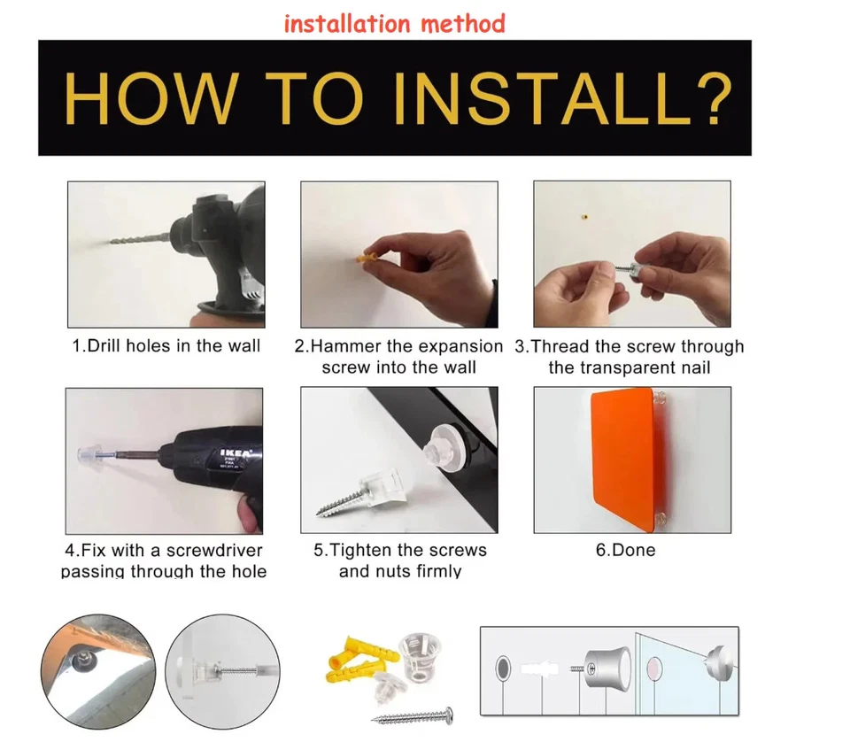 CUSTOM HOUSE SIGN NUMBER STREET SIGN MODERN ACRYLIC ADDRESS DOOR WALL PLAQUE - image 2 of 2