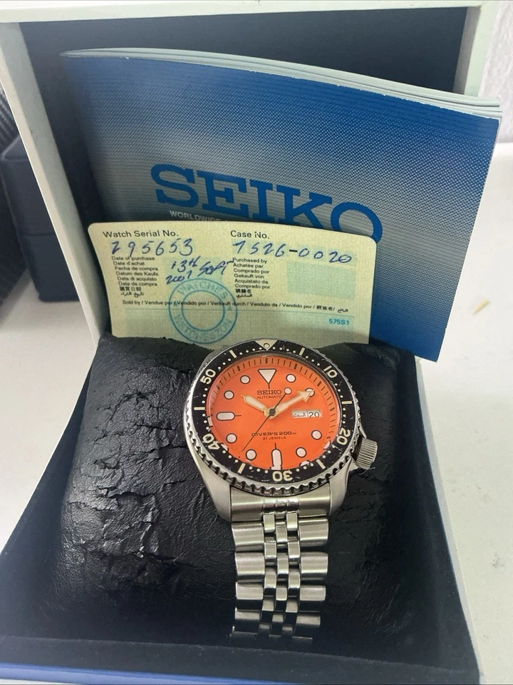 Seiko SKX011 SKX011J Automatic Divers Watch 200m ISO Jubilee, photo 1 of 5