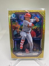 2026 Bowman Chrome JJ Wetherholt Gold /50 Mojo Refractor