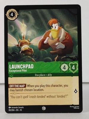 Launchpad - Exceptional Pilot - LORCANA - Whispers in the Well - 83/204 singles