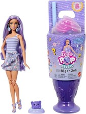 Mattel JFY60 Barbie Pop Reveal Modepuppe + 8 Überraschungen, Donut Dreams Design