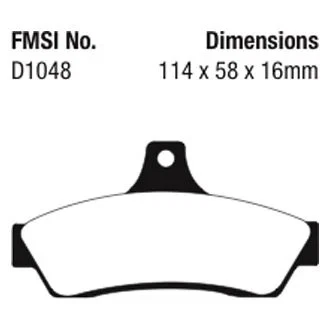 For Pontiac GTO 04-06 EBC Bluestuff NDX Formula Racing Rear Brake Pads Foto 4 de 4