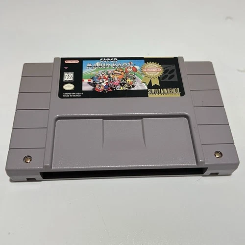 Super Mario Kart (Super Nintendo SNES, 1992) Cart Cartridge Only Authentic
