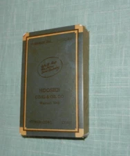 Collectible Sealed Hoosier Coal & Oil Co. Wabash Tax Stamp Deck Playing Cards