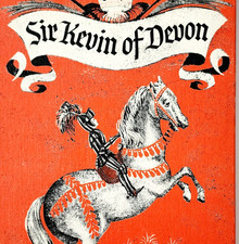 1963 Sir Kevin Of Devon 1st Edition HC Illustrated Adelaide Hall Childrens D