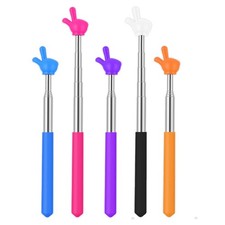 5 Pcs Telescopic Teacher Pointer Extendable Finger Pointer Stick For Classroom